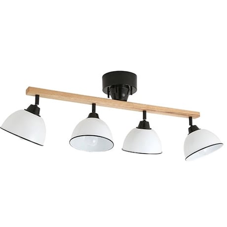 GENDER WOOD ROD 4BULB CEILING LAMP / ジェンダー ウッド ロッド 4灯シーリングランプ