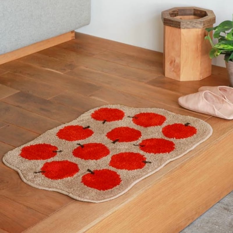floor mat fruits / インテリアを彩る可愛らしいフロアマット / 滑り