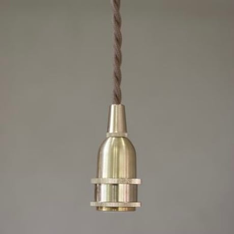 AXCIS BRASS PENDANT + E17 LED電球 / シンプルに洗練された裸電球ペンダント /タイプC  TYPE C