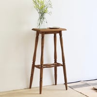 PINE WOOD FLOWER STAND / 天然木 パイン材を使った フラワースタンド / ナチュラルインテリア / アンティーク  ナインマーケ/ 約w330×d250×h655mm