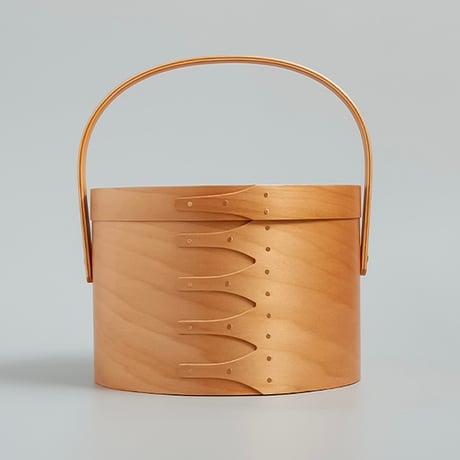 SHAKER ROUND HANDLE BOX M L / シェーカーハンドルボックス / ライトブラウンシリーズ