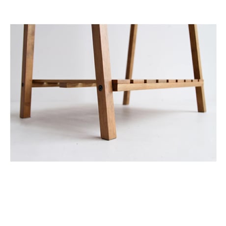 HANGER RACK / ラバーウッド材とスチールバーの異素材を組み合わせたハンガーラック