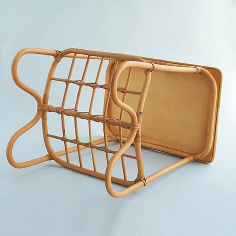 AXCIS RATTAN スクエアテーブル / サイズ : 約w450×d350×h495mm