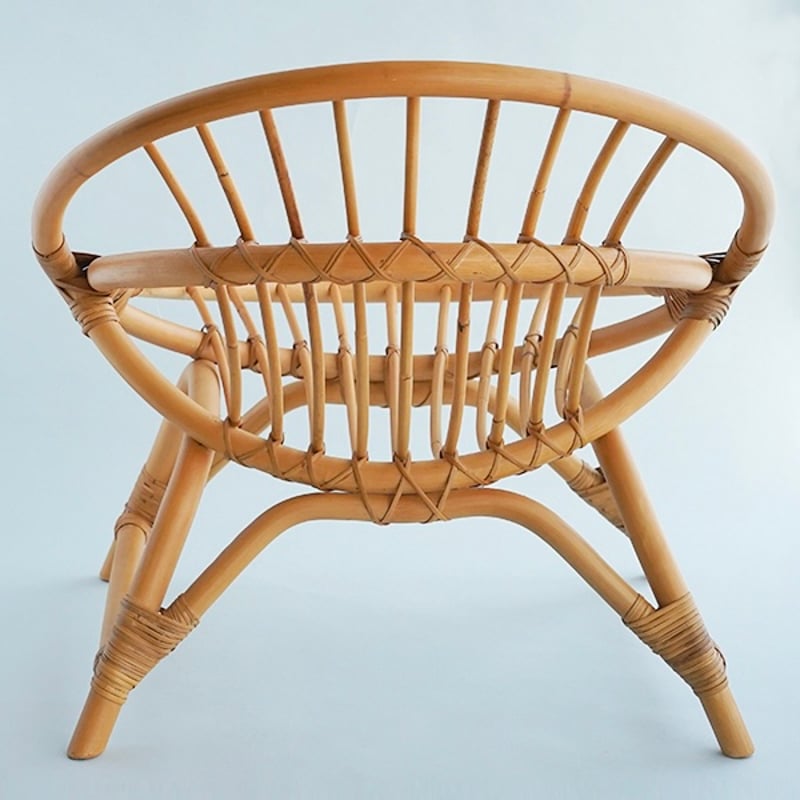 RATTAN ROUND CHAIR by AXCIS / オーガニックなラタンラウンド RATTAN ROUND CHAIR by AXCIS / オーガニックなラタンラウンド