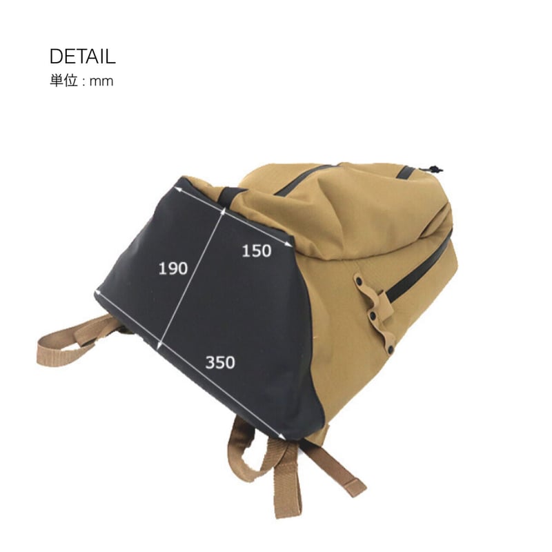 BACKPACK / No.788 / 30ℓ / バックパック / BLACK , WOL