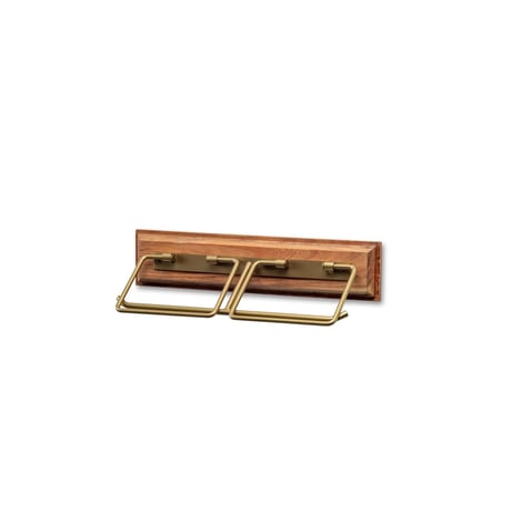 Antique styling toilet PAPER HOLDER / トイレットペーパーホルダー シングル , ダブル / BLACK , ANTIQUE GOLD