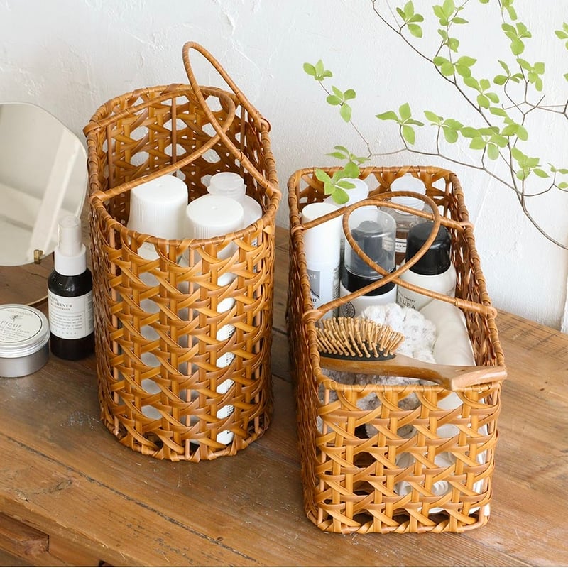 UTILE Octa / オーバルとレクトのバッグバスケット / BASKET BAG / O