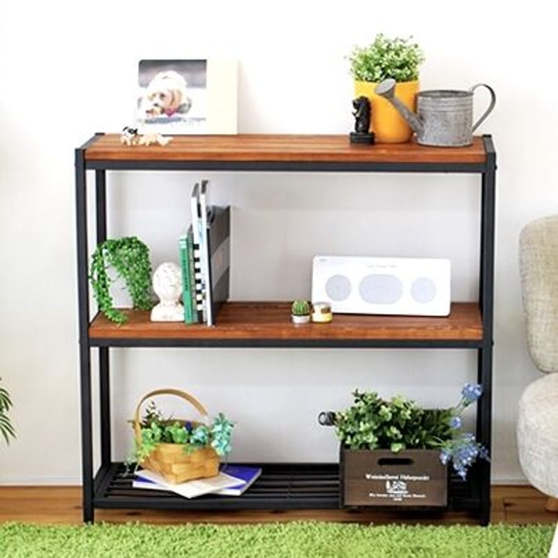 furniture. PINE オープンシェルフ 棚 ラック 木製