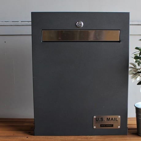 U.S DESIGN MAIL BOX  / BLACK / 郵便ポスト / POST