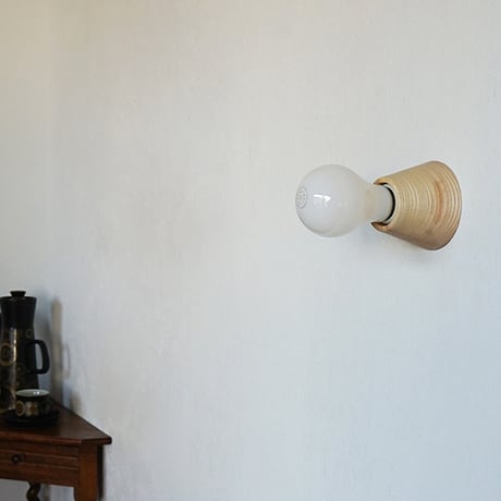 Wood Recep LIGHT / コーン / ウッドレセップカバーコーン / natural / アッシュ材 / LED電球専用
