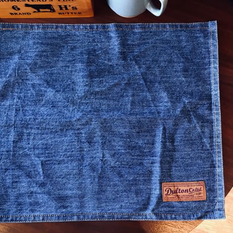 DULTON  PLACE MAT  /  4カラー / WASHED DENIM , ※2枚セット  L450mm ×W330mm 16OZ  / DULTON