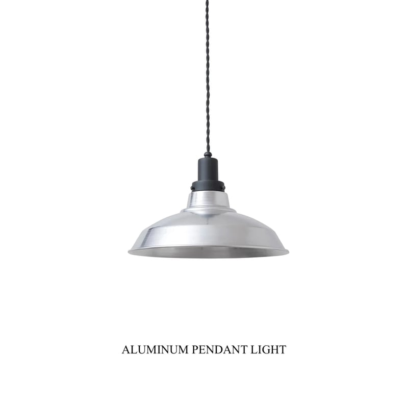 NAKED SHADE PENDANT LIGHT / 軽くて丈夫なアルミシェードのペンダ