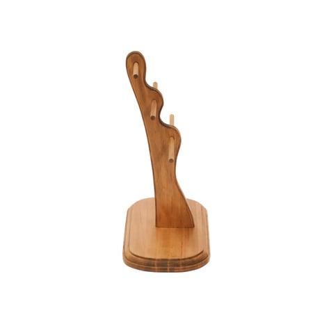 PINE WOOD accessory stand wave / パイン材を使用したナチュラルな風合いが魅力のアクセサリースタンド