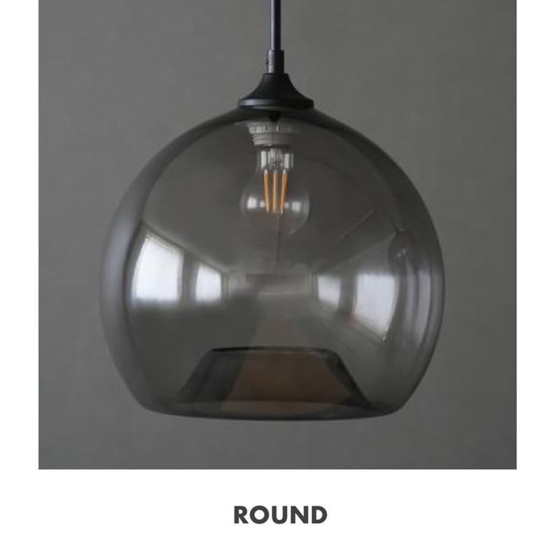 ペンダントライト　グレー　ガラス グレーグラス ペンダントライト ペンダントランプ ペンダント