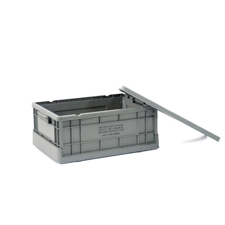 FOLDABLE CRATE HOME / インダストリアル フォルダブルクレート ホーム / 30L , 44L / インダストリアル  収納ボックス