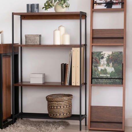 ♥アンセム♥ウォールナット♥マガジンラック♥ お気に入りの雑誌や本などを置いて楽しめるマガジンラック