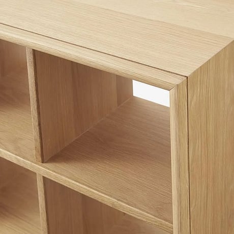 OAK WOOD OPEN SHELF 100 / リビングの見せる収納にコーディネート広がるシェルフ / 棚 ラック / ナチュラルスタイル
