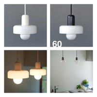 GRASS PENDANT 60 / ルンナ ガラスペンダントライト / white , gray / リビング キッチン ダイニング照明