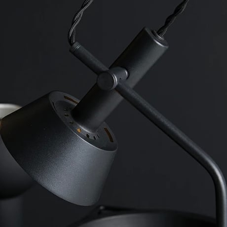 Havana-desk lamp / BLACK×BLACK / ハバナデスクランプ 1灯 E17 40W タッチスイッチ 3段階点灯切替 真鍮 大理石