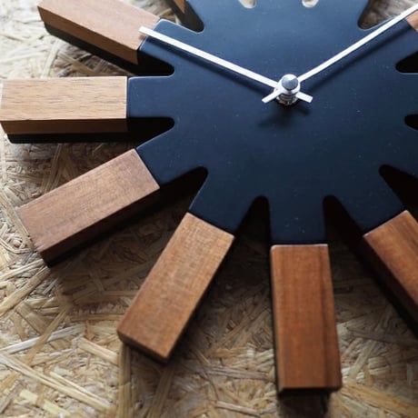 wielko wall clock / ウォールクロック / white , black / 掛け時計 壁掛け時計ヴィエルコ