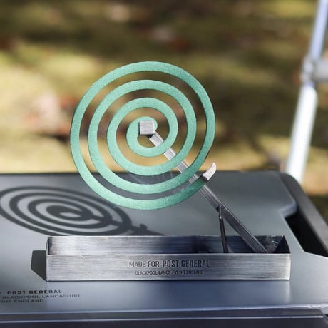 MOSQUITO COIL HOLDER / アイアン , 真鍮それぞれの素材感をそのまま活かした蚊取り線香ホルダー / インダストリアル モスキートコイルホルダー POST GENERAL