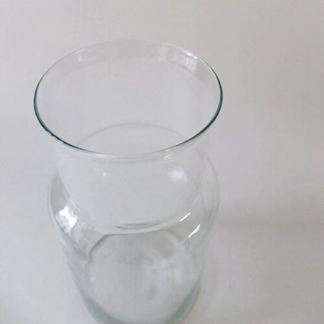 FLOWER VASE / REUSE GLASS / ネック フラワーベース / 花瓶 / H26cm / 枝物