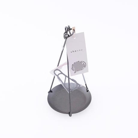 STAND HOOK + HANGING TRAY / 高さ自在、使い方自由のアイアンスタンド / iron , acasia
