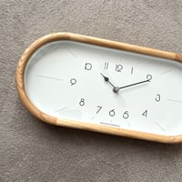 Curva wall clock / 壁掛け時計 / 北欧 / ミッドセンチュリー / 無音 壁時計 ウォールクロック / シンプル