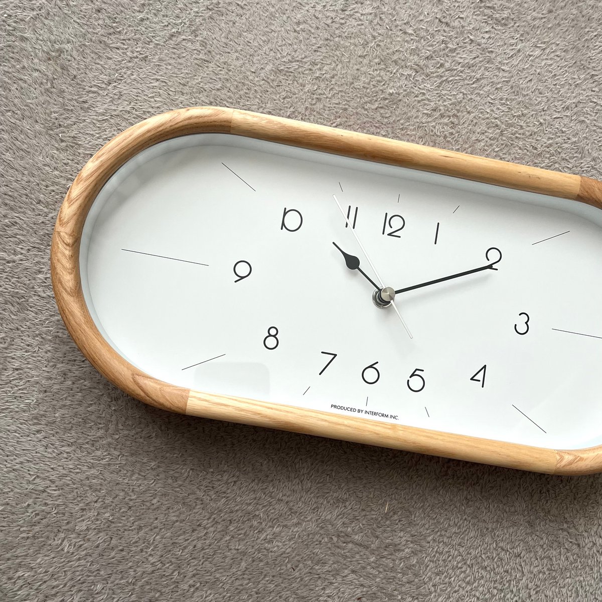 Curva wall clock / 壁掛け時計 / 北欧 / ミッドセンチュリー / 無音