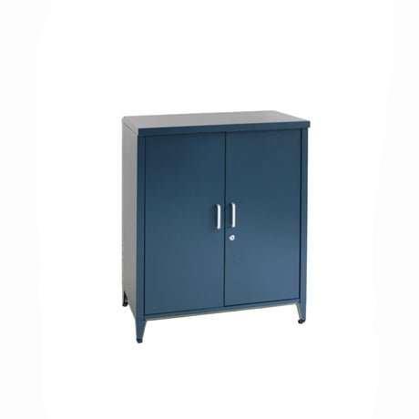 STEEL CABINET / 洗練されたミニマルなデザインのスチール収納庫 / WHITE , GREEN , BLUE , BLACK