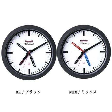 Terminal-wall clock / 掛け時計 / ウォールクロック / NY / ARTWORK STUDIO