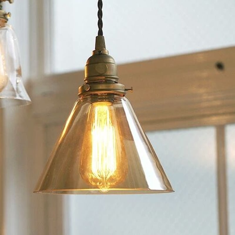 Jam trans-pendant light / ガラスシェード/ 真鍮灯具 / ARTWO