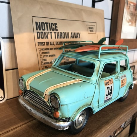 INTERIOR CAR ［mini / mint surf］オブジェカー インテリア