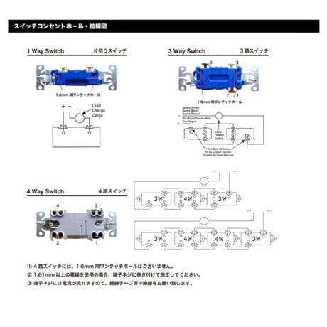 American switch plate BLACK / ブラックのスチールプレートは大人っぽくてモダンな雰囲気 / 片切りスイッチ PSE取得済み