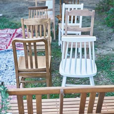 Windsor chair / 同色 2脚入り / ビーチ材（天然木）のウィンザーチェア / ダイニングチェア / リビングチェア