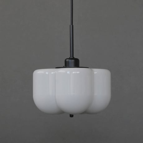 PENDANT LIGHT 60 / 150 / 優雅で上品なフォルムが目を惹くガラスペンダント照明 / LED電球 選択 / GOLD , BLACK / Flora