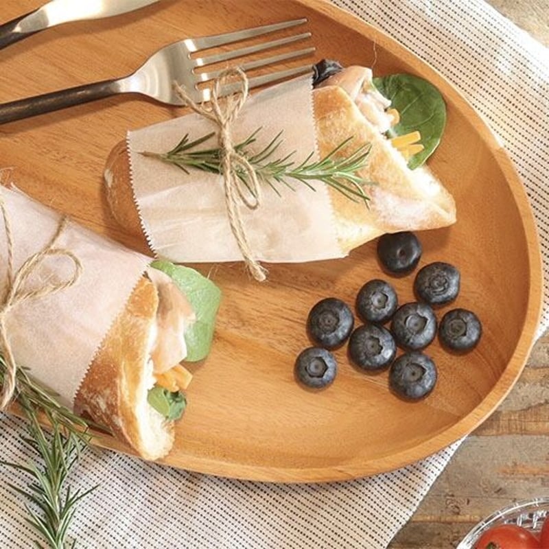 Mahogany プレート ［ L / NEIN MARKE ］お皿 天然木 マホガニー材 ナ