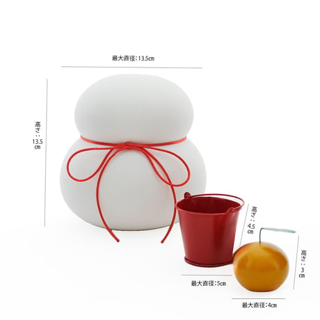STONE WARE LED LIGHT BIG / 冬を照らし 新年を迎える 毎年飾れるのが嬉しい半磁器のLEDライト/ 雪だるま（BIG）電池式 / 単4乾電池2本使用(別売)