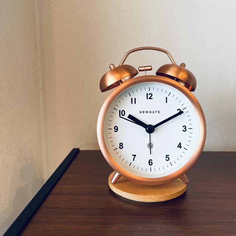 NEWGATE Charlie Bell Alarm / 置き時計 / 電池式 / コッパー NEWGATE Charlie Bell Alarm / 置き時計 / 電池式 / コッパー