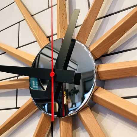 Atras 2-clock / 掛け時計 / 北欧スタイル / WHITE , NATURAL , BROWN /スタイリッシュ / ATRUS by ARTWORK STUDIO