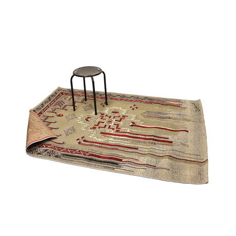 TO-GO RUG LARGE / ART インテリアシーンに映える絵画のようなアクセントラグ /サイズ : 約w1300×h1900mm