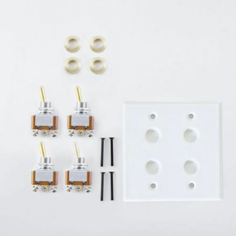 WHITE CERAMIC SWITCH / セラミック製 /トグルスイッチ / 1スイッチ