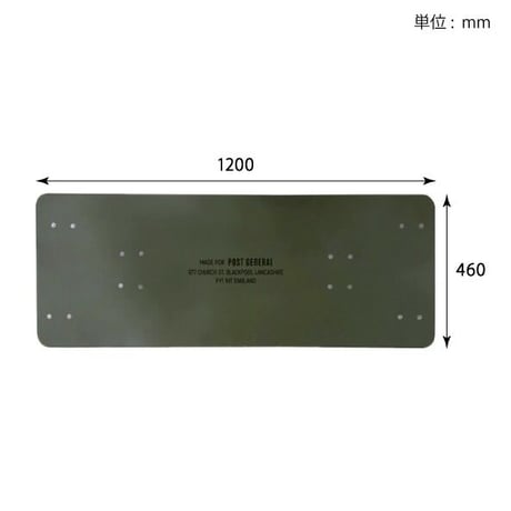 FOLDING MIL WORKTABLE / GRAY , OLIVE / フォールディング ミル ワークテーブル /  折り畳みテーブル / インダストリアルインテリア / サイドテーブル