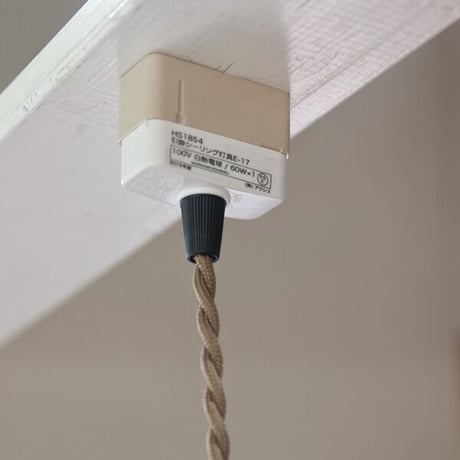 パウダーブルー ペンダントライト ▶︎アイアンシェード ベレット + 真鍮灯具 / 60cm ▷E17 シーリングカバー無し  ］ ▶︎AXCIS  TYPE  A ※電球なし