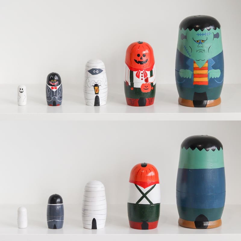 木製マトリョーシカ matryoshka 20人形マトリョーシカ マトリョーシカ 本物のロシアの入れ子