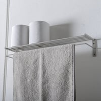 IRON WALL SHELF / LIGHT GRAY , WARM  GRAY , BLACK / キッチンや洗面所での壁収納におしゃれな壁面ラック