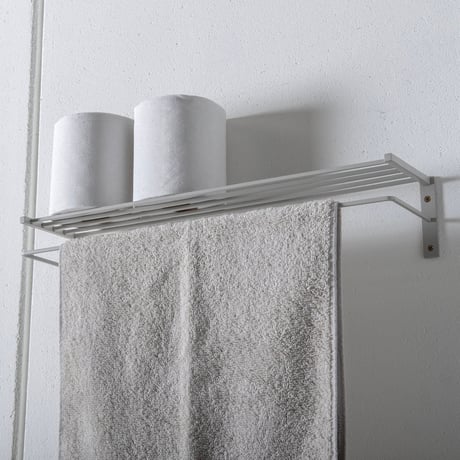 IRON WALL SHELF / LIGHT GRAY , WARM  GRAY , BLACK / キッチンや洗面所での壁収納におしゃれな壁面ラック