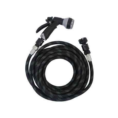 POST GENERAL / GARDEN HOSE 10FN / 10種類の水流切り替え可能 / 多機能散水ノズル付き ガーデンホース / 8m , 15m