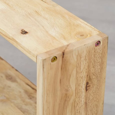 NATURAL WOOD SHELF / ナチュラルな木の風味が魅力な無垢材のシェルフ