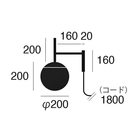 Bliss - wall lamp / ウォールランプ /  E26 60W  / コンセント:埋め込み配線可能/ 照明 / 電球 選択  / AW-0483  / ARTWORK  STUDIO